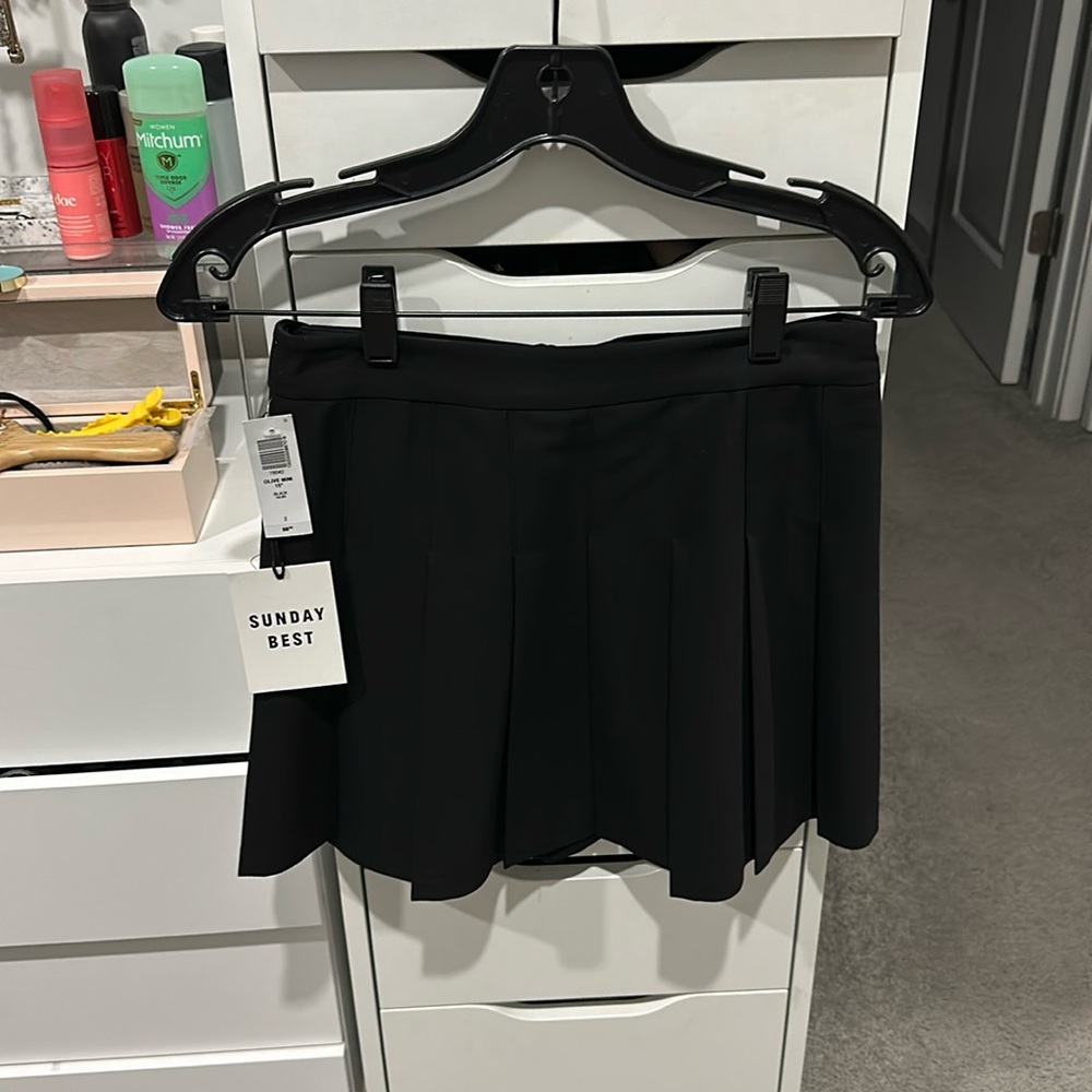 SUNDAY BEST Pleated Mini Skirt | NWT